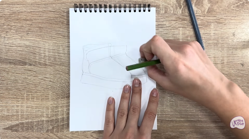 Рисуем Угги