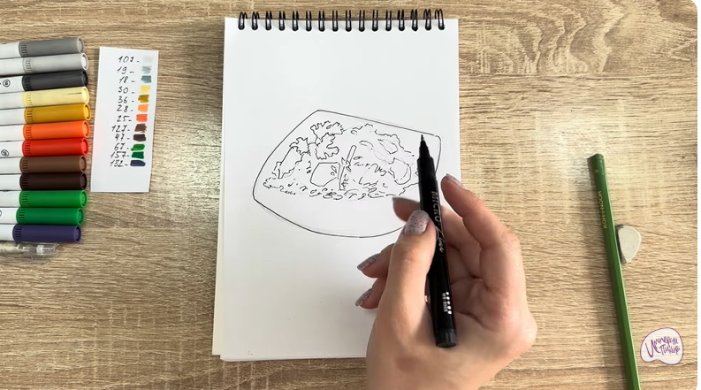 Рисуем Плов