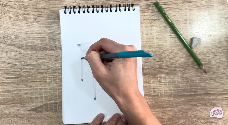 Рисуем Походный стол