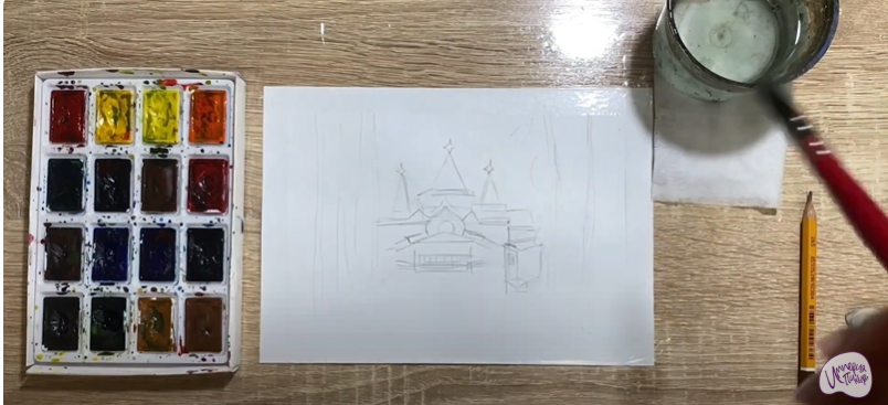 Рисуем Великий Устюг
