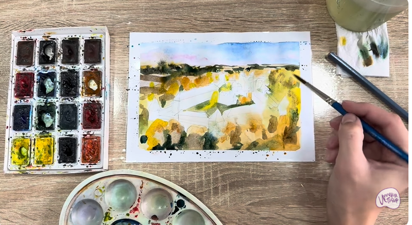 Рисуем Звенигород