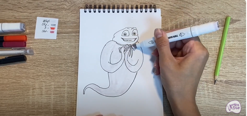 Рисуем Арчи из "Царевны"