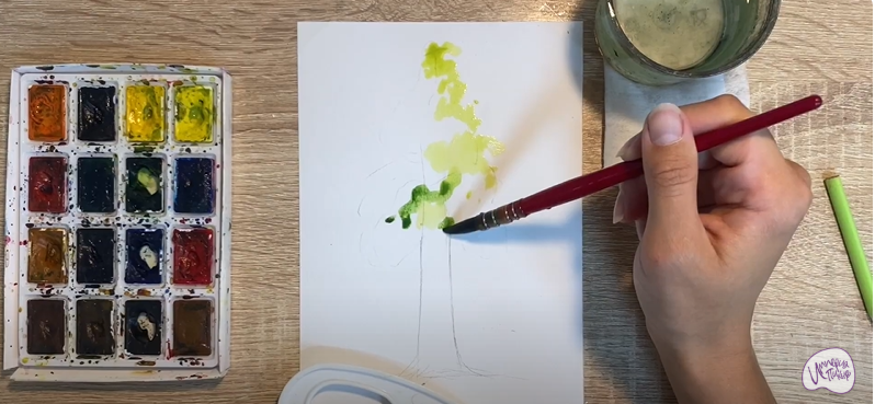 Рисуем Секвойя