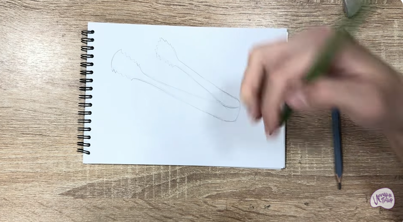 Рисуем Щипцы для льда