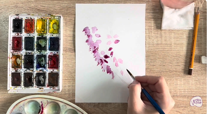 Рисуем Вереск