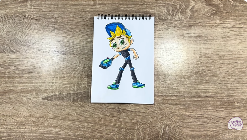 Рисуем Тимми из "Живой гараж"