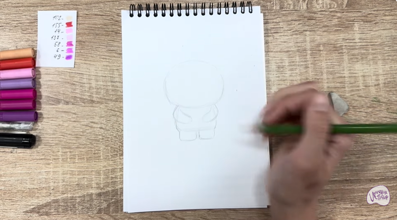 Рисуем Йокими