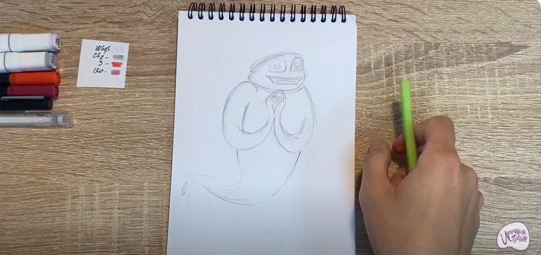 Рисуем Арчи из "Царевны"