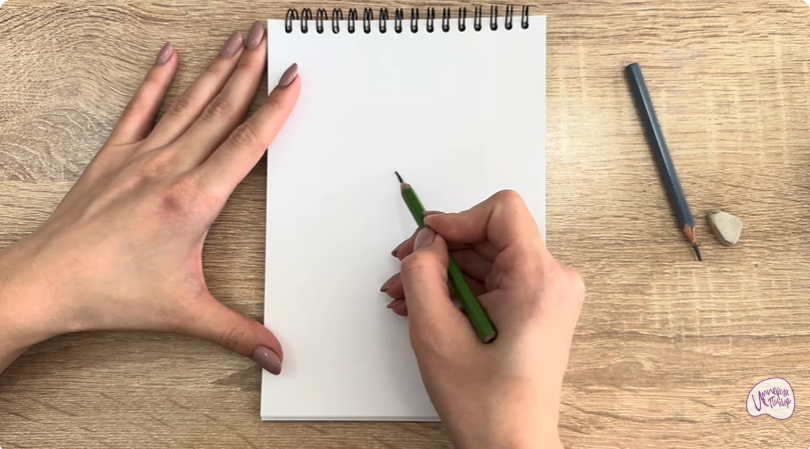 Рисуем Держатель для простыни