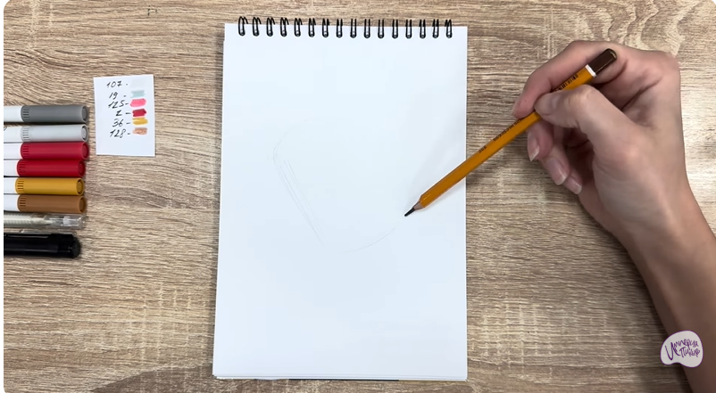 Рисуем Имбирный пряник