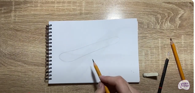 Рисуем Сноуборд