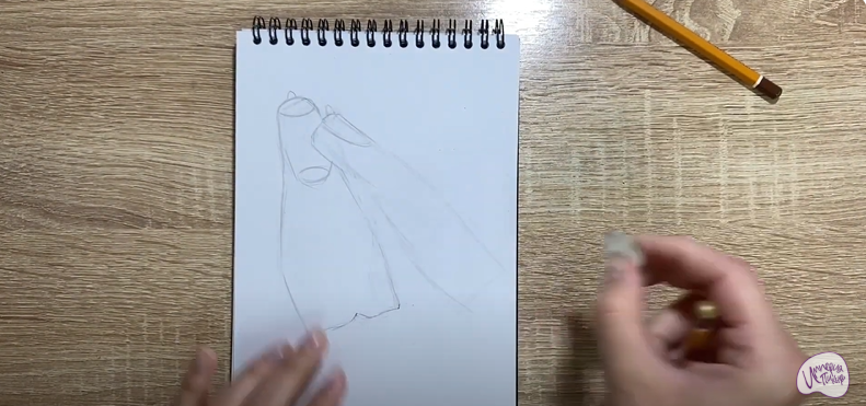 Рисуем Ласты для плавания