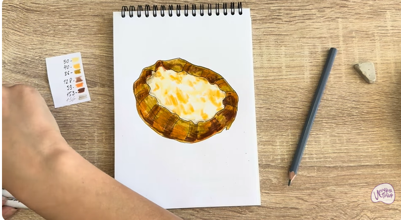 Рисуем Карельская калитка
