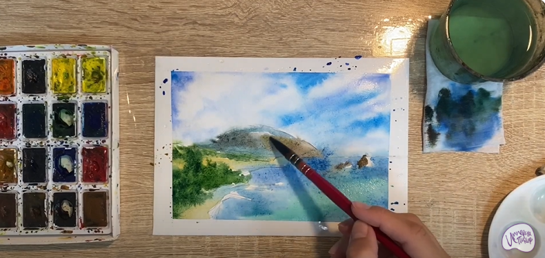 Рисуем Гурзуф