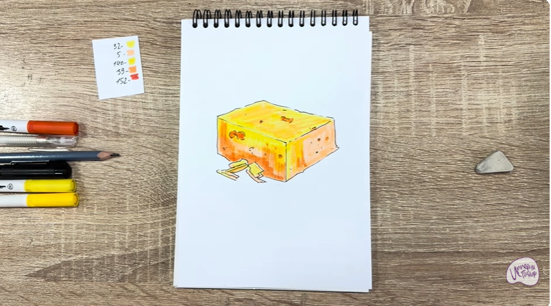 Рисуем Чеддер