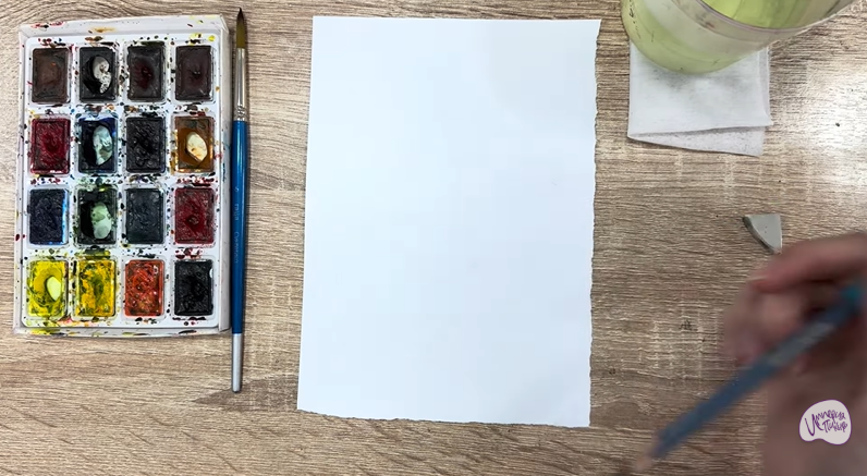 Рисуем Эдельвейс