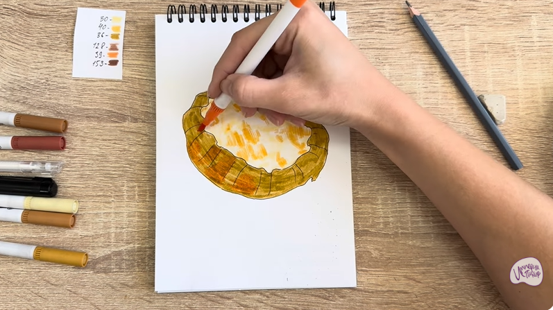 Рисуем Карельская калитка