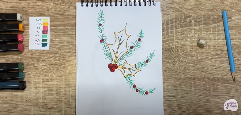 Рисуем Символ Рождества