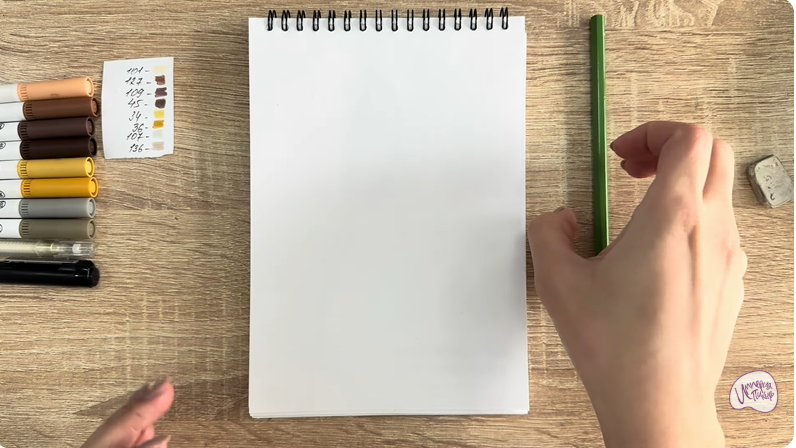 Рисуем Пирожное "Птичье Молоко"