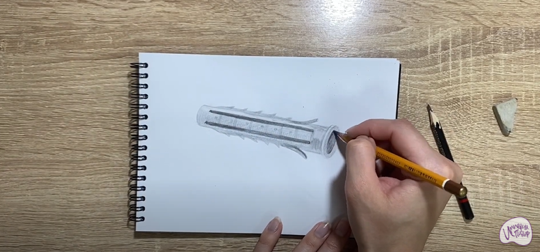 Рисуем Дюбель
