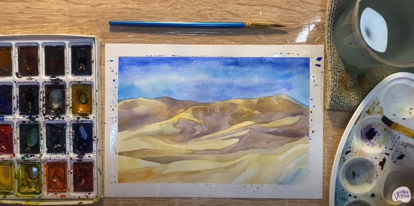 Рисуем Пустыня