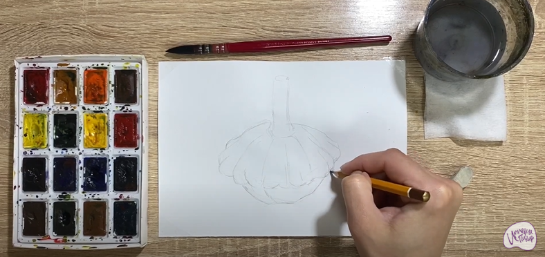 Рисуем Патиссон