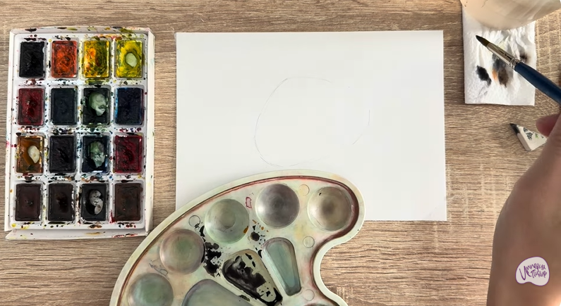 Рисуем Лунный камень