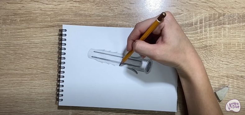 Рисуем Дюбель