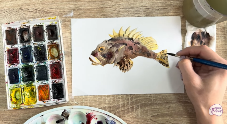 Рисуем Скорпена