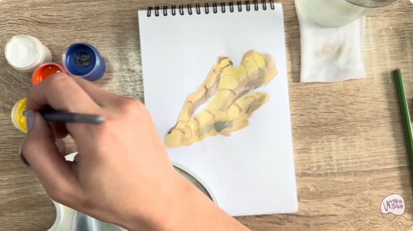 Рисуем Имбирь