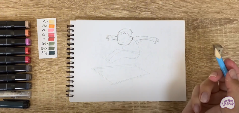 Рисуем Прыжок