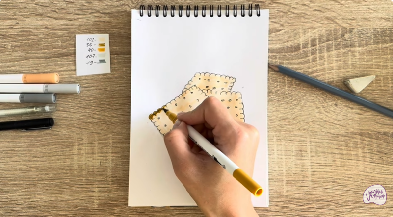 Рисуем Галеты