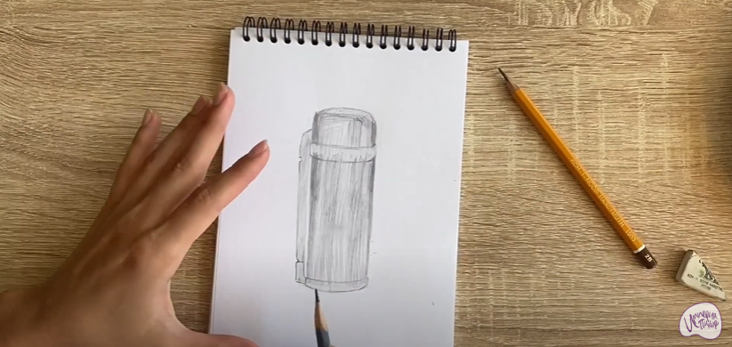 Рисуем Термос Рисуем Термос