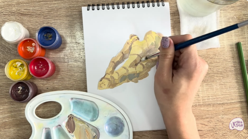 Рисуем Имбирь