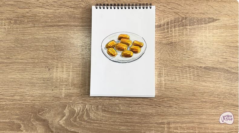 Рисуем Десерт "Тулумба" Рисуем Десерт "Тулумба"