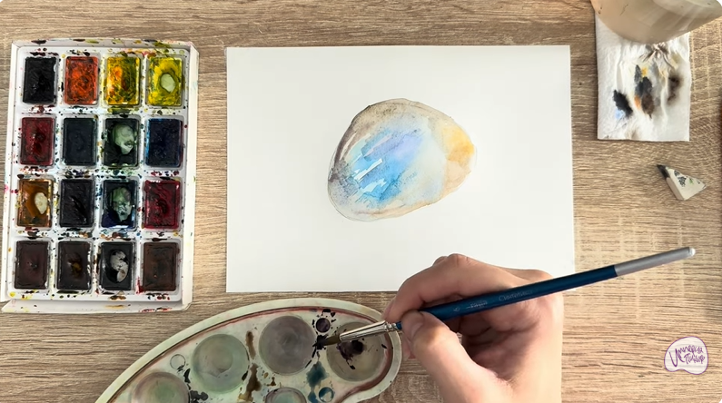 Рисуем Лунный камень