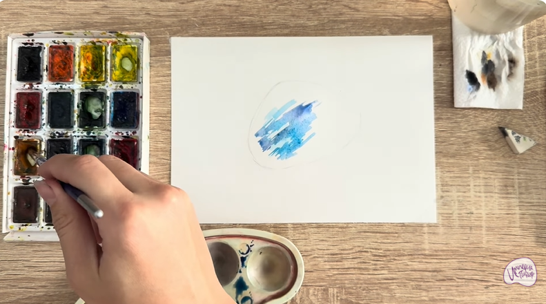 Рисуем Лунный камень