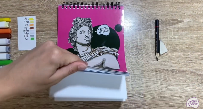 Рисуем Жаренная картошка