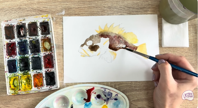 Рисуем Скорпена