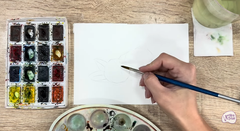 Рисуем Макадамия