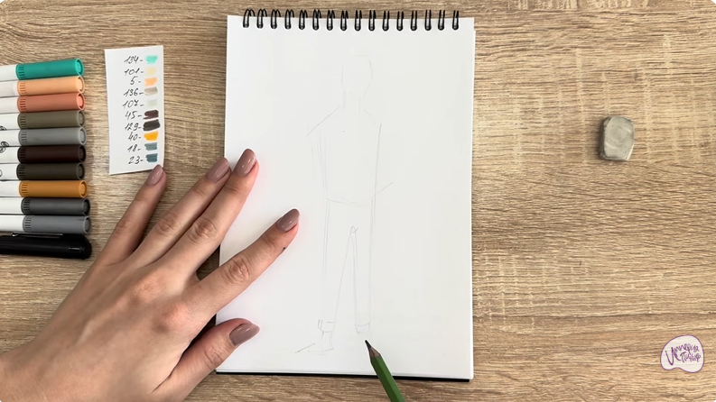 Рисуем Тадаши Хамада из «Города героев»