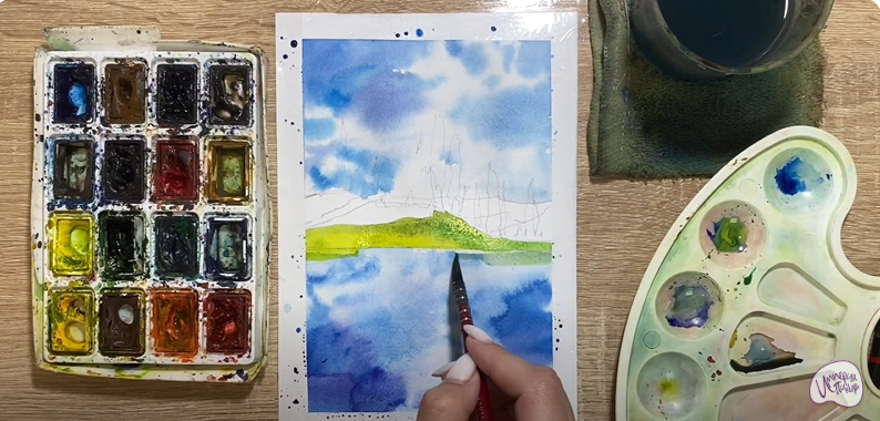 Рисуем Зеркальное отражение