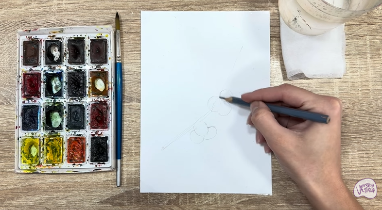 Рисуем Толокнянка