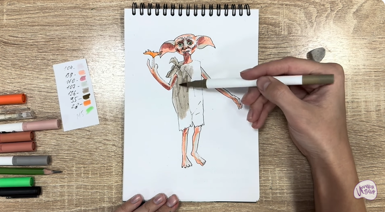Рисуем Добби