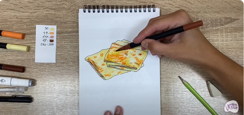 Рисуем Лаваш