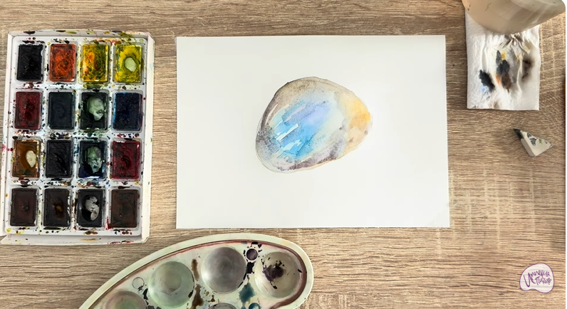 Рисуем Лунный камень