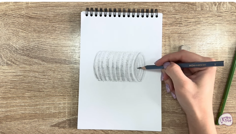 Рисуем Бигуди с липучкой