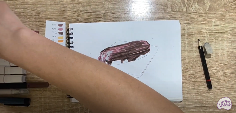 Рисуем Эклер