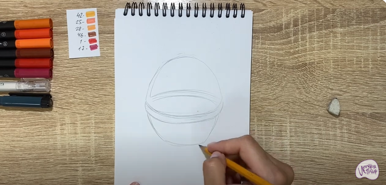 Рисуем Корзинка
