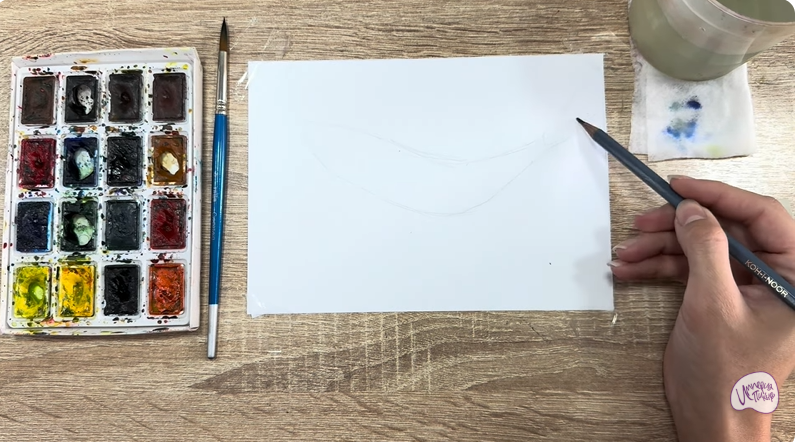 Рисуем Селёдка